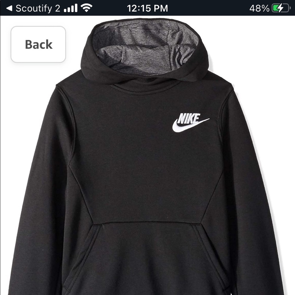 Nike Boy’s Sportwear Club Pullover Hoodie